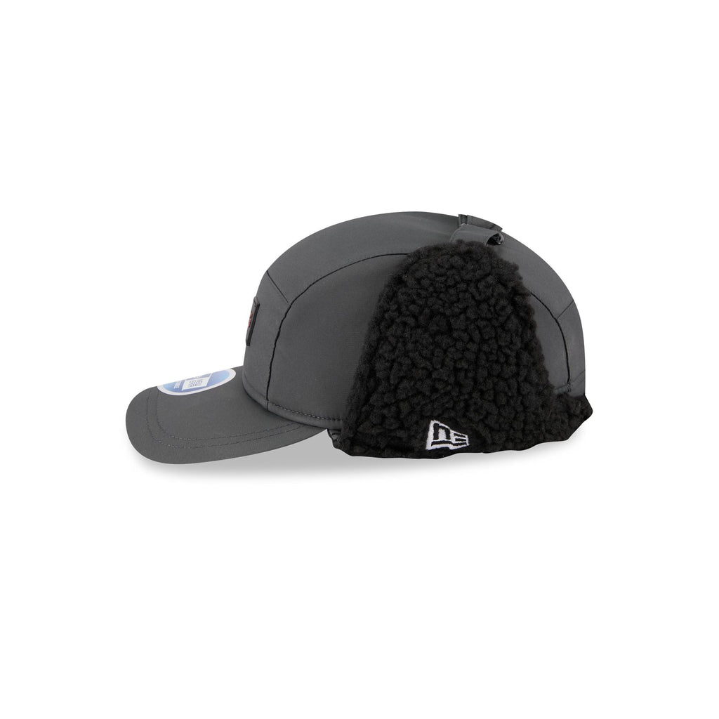 Kansas City Chiefs 2025 Sideline Cold Weather Steel Clouds Runner Dogear Adjustable Hat