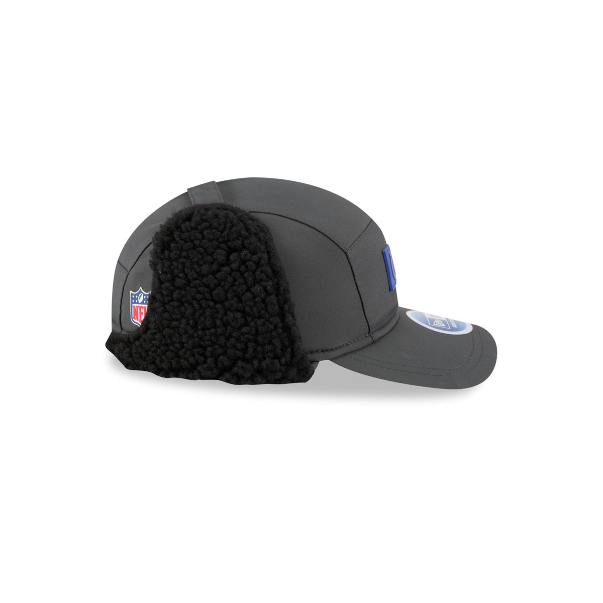 Indianapolis Colts 2025 Sideline Cold Weather Steel Clouds Runner Dogear Adjustable Hat