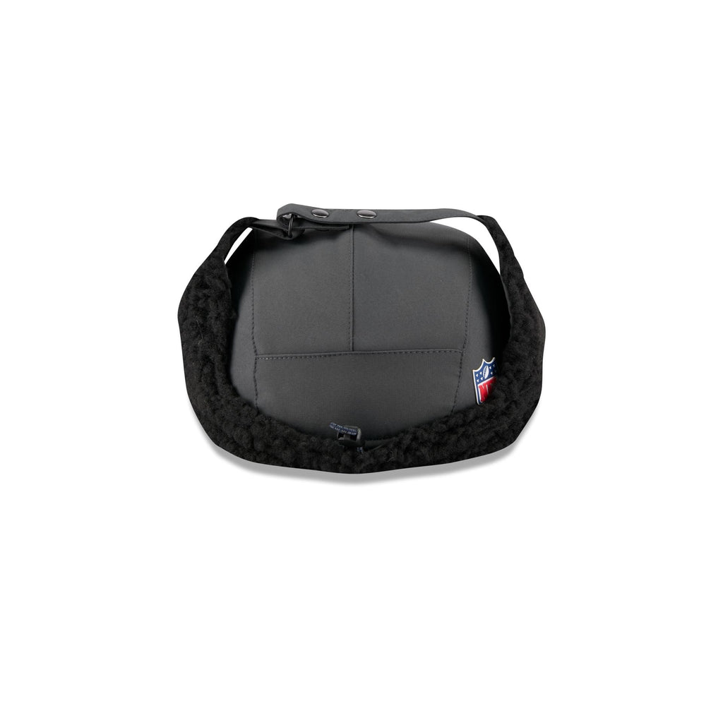 Houston Texans 2025 Sideline Cold Weather Steel Clouds Runner Dogear Adjustable Hat