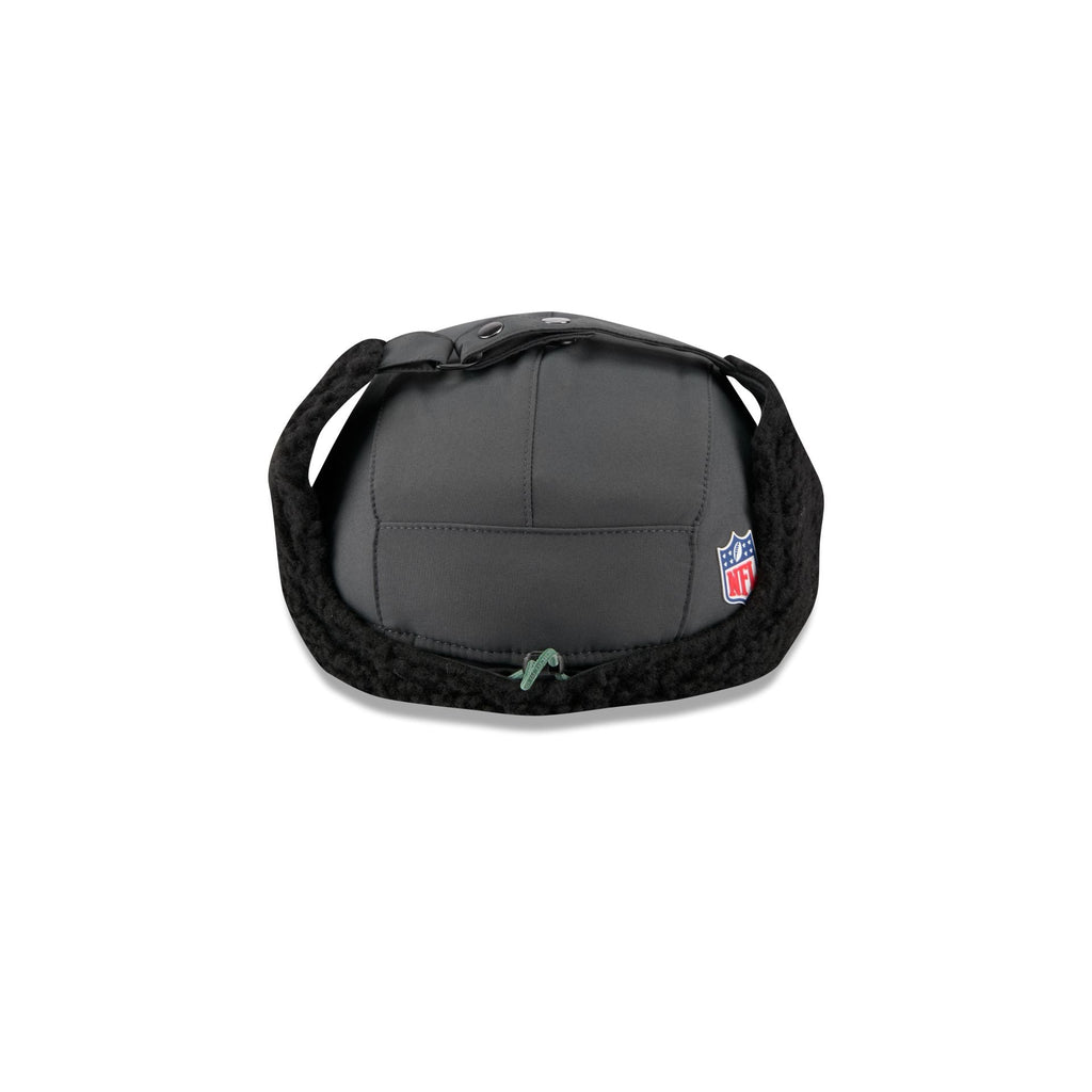 Green Bay Packers 2025 Sideline Cold Weather Steel Clouds Runner Dogear Adjustable Hat