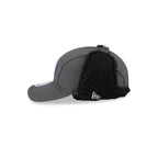 Minnesota Vikings 2025 Sideline Cold Weather Steel Clouds Runner Dogear Adjustable Hat