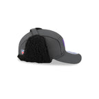 Minnesota Vikings 2025 Sideline Cold Weather Steel Clouds Runner Dogear Adjustable Hat