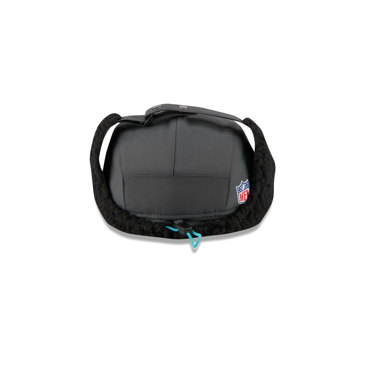 Miami Dolphins 2025 Sideline Cold Weather Steel Clouds Runner Dogear Adjustable Hat
