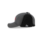 San Francisco 49ers 2025 Sideline Cold Weather Steel Clouds Runner Dogear Adjustable Hat