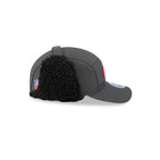 Tampa Bay Buccaneers 2025 Sideline Cold Weather Steel Clouds Runner Dogear Adjustable Hat