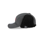 Washington Commanders 2025 Sideline Cold Weather Steel Clouds Runner Dogear Adjustable Hat