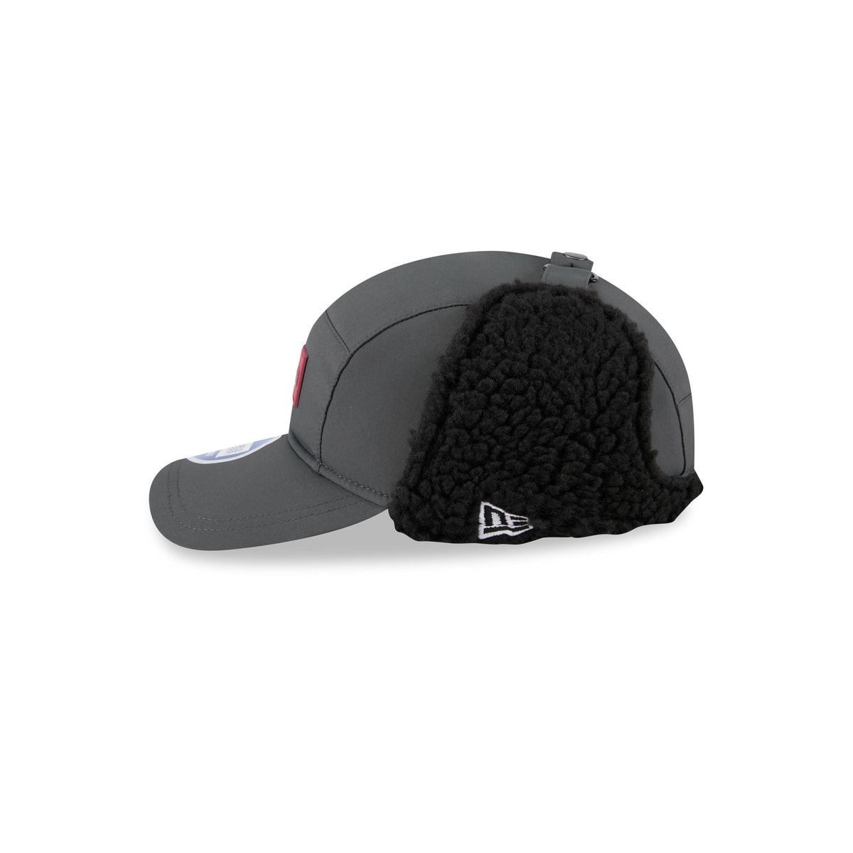 Washington Commanders 2025 Sideline Cold Weather Steel Clouds Runner Dogear Adjustable Hat