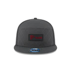 Atlanta Falcons 2025 Sideline Cold Weather Steel Clouds Split Panel 9FIFTY Snapback Hat