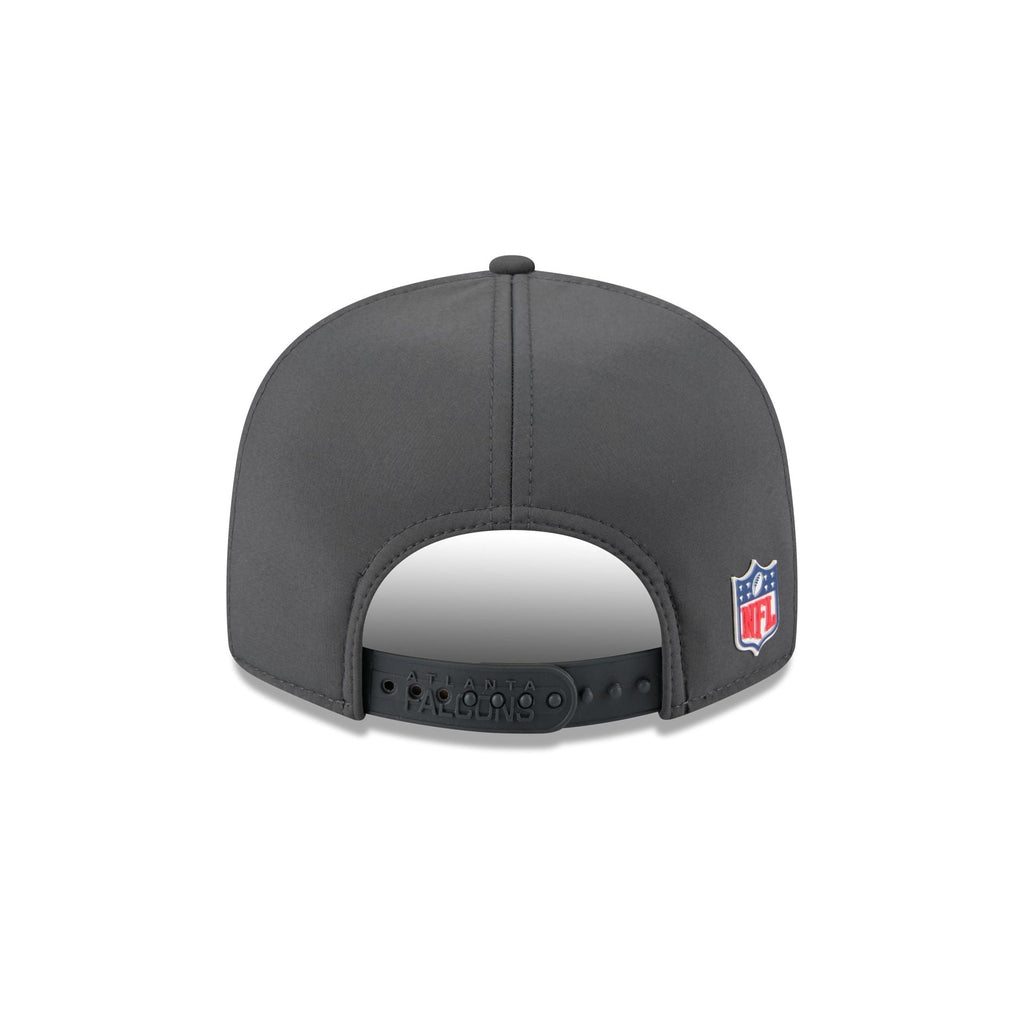 Atlanta Falcons 2025 Sideline Cold Weather Steel Clouds Split Panel 9FIFTY Snapback Hat