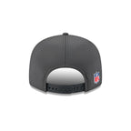 Atlanta Falcons 2025 Sideline Cold Weather Steel Clouds Split Panel 9FIFTY Snapback Hat
