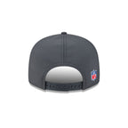 New Orleans Saints 2025 Sideline Cold Weather Steel Clouds Split Panel 9FIFTY Snapback Hat
