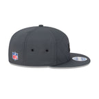 New Orleans Saints 2025 Sideline Cold Weather Steel Clouds Split Panel 9FIFTY Snapback Hat