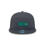 New York Jets 2025 Sideline Cold Weather Steel Clouds Split Panel 9FIFTY Snapback Hat
