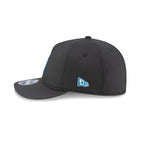 Carolina Panthers 2025 Sideline Cold Weather Steel Clouds Retro Crown 59FIFTY A-Frame Fitted Hat
