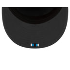 Carolina Panthers 2025 Sideline Cold Weather Steel Clouds Retro Crown 59FIFTY A-Frame Fitted Hat
