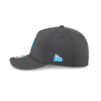 Houston Texans 2025 Sideline Cold Weather Steel Clouds Retro Crown 59FIFTY A-Frame Fitted Hat