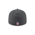 Cincinnati Bengals 2025 Sideline Cold Weather Steel Clouds Retro Crown 59FIFTY A-Frame Fitted Hat