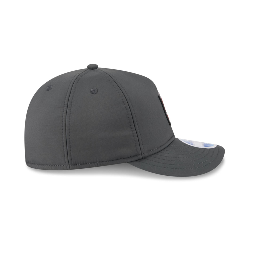 Cincinnati Bengals 2025 Sideline Cold Weather Steel Clouds Retro Crown 59FIFTY A-Frame Fitted Hat
