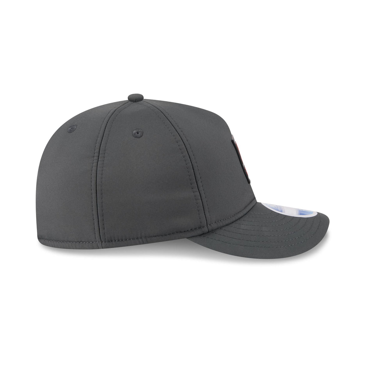 Cincinnati Bengals 2025 Sideline Cold Weather Steel Clouds Retro Crown 59FIFTY A-Frame Fitted Hat