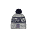 Dallas Cowboys 2025 Sideline Cold Weather Kids Pom Knit Hat