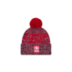 San Francisco 49ers 2025 Sideline Cold Weather Kids Pom Knit Hat