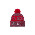 San Francisco 49ers 2025 Sideline Cold Weather Kids Pom Knit Hat
