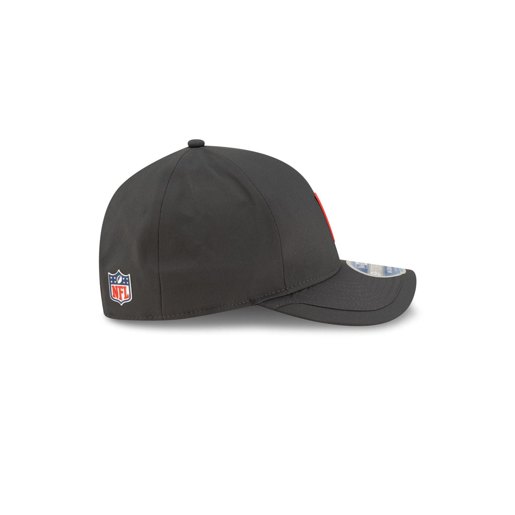 Kansas City Chiefs 2025 Sideline Cold Weather Steel Clouds Kids 9FORTY M-Crown Snapback Hat