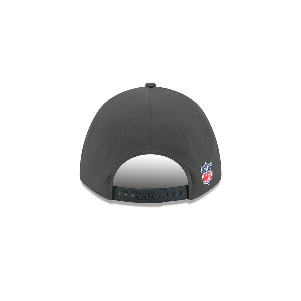 Pittsburgh Steelers 2025 Sideline Cold Weather Steel Clouds Kids 9FORTY M-Crown Snapback Hat