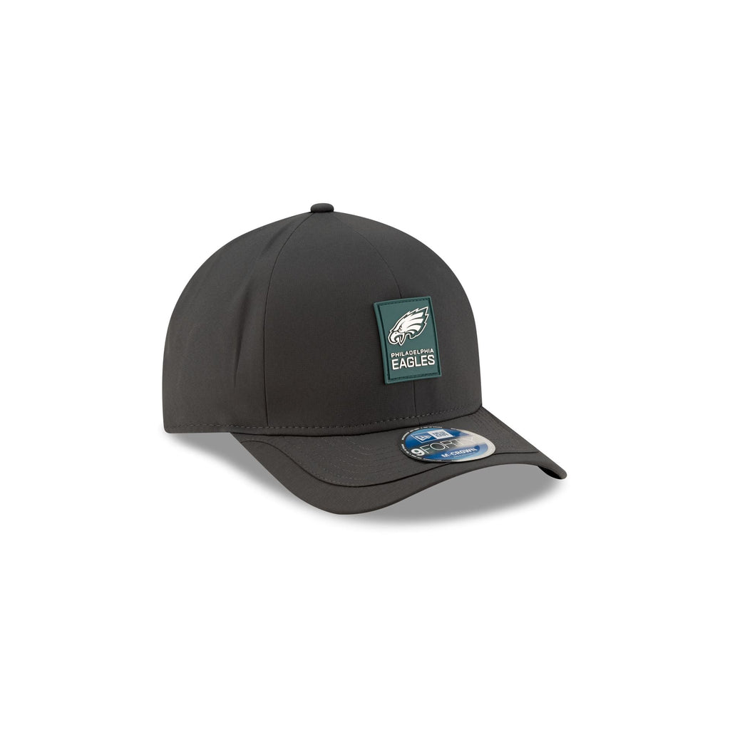 Philadelphia Eagles 2025 Sideline Cold Weather Steel Clouds Kids 9FORTY M-Crown Snapback Hat