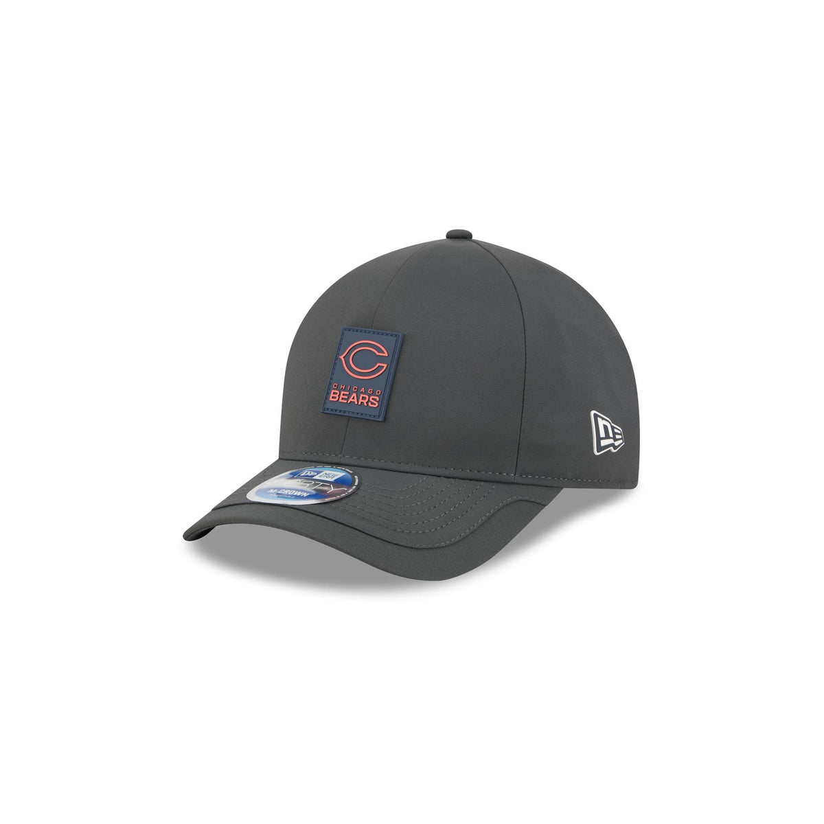 Chicago Bears 2025 Sideline Cold Weather Steel Clouds Kids 9FORTY M-Crown Snapback Hat