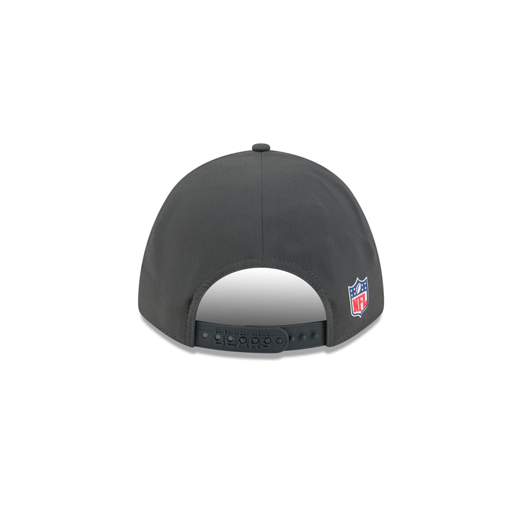 Chicago Bears 2025 Sideline Cold Weather Steel Clouds Kids 9FORTY M-Crown Snapback Hat