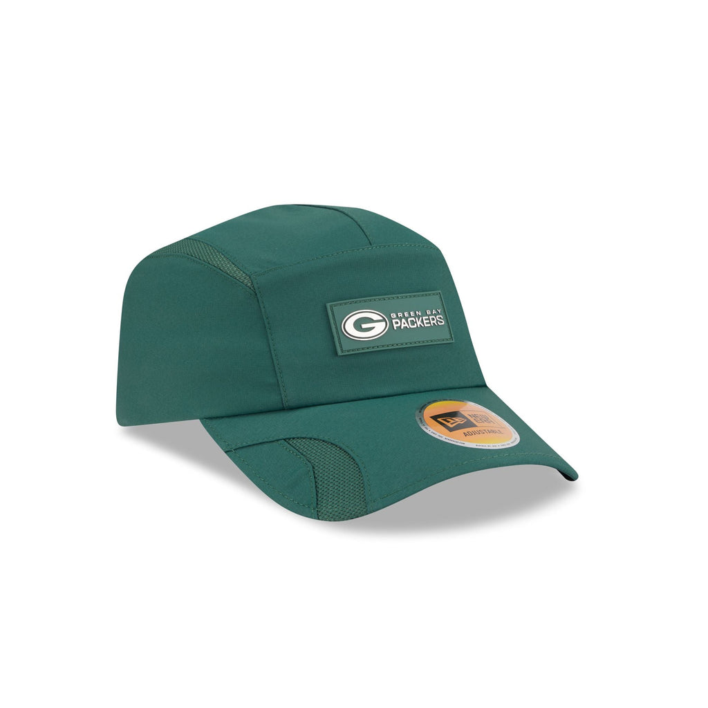 Green Bay Packers 2025 Sideline Hot Weather Runner Adjustable Hat
