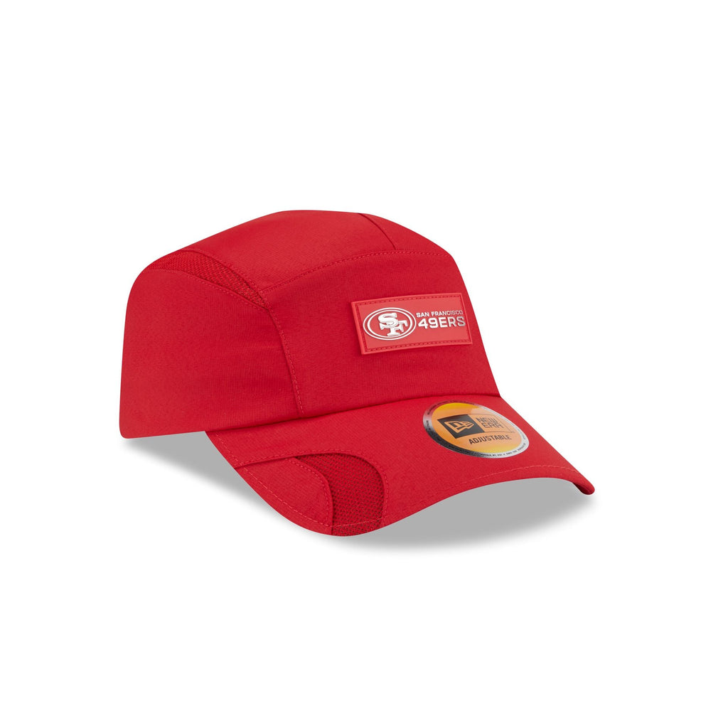 San Francisco 49ers 2025 Sideline Hot Weather Runner Adjustable Hat