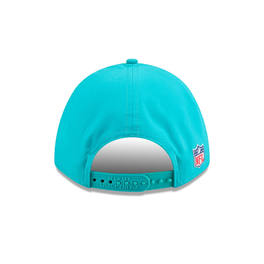 Miami Dolphins 2025 Sideline Hot Weather 9FORTY M-Crown Snapback Hat