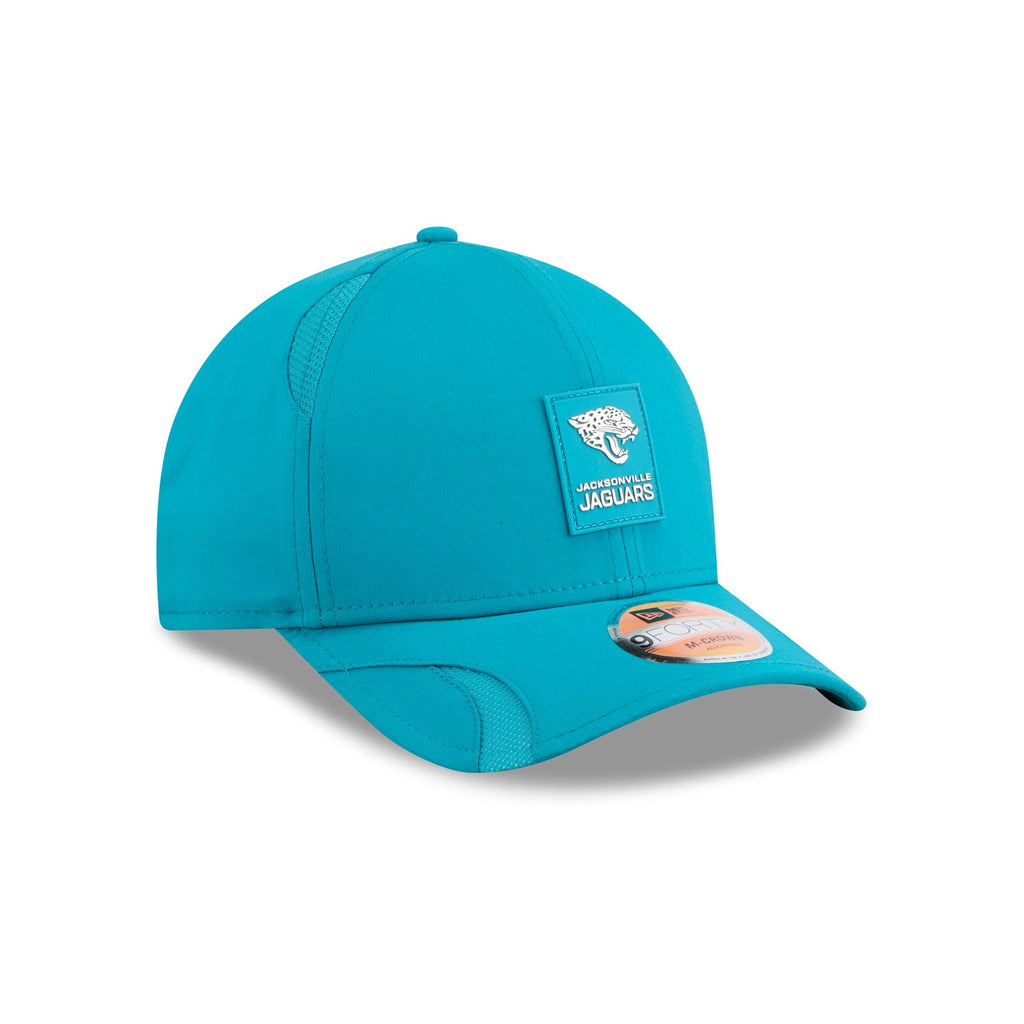Jacksonville Jaguars 2025 Sideline Hot Weather 9FORTY M-Crown Snapback Hat