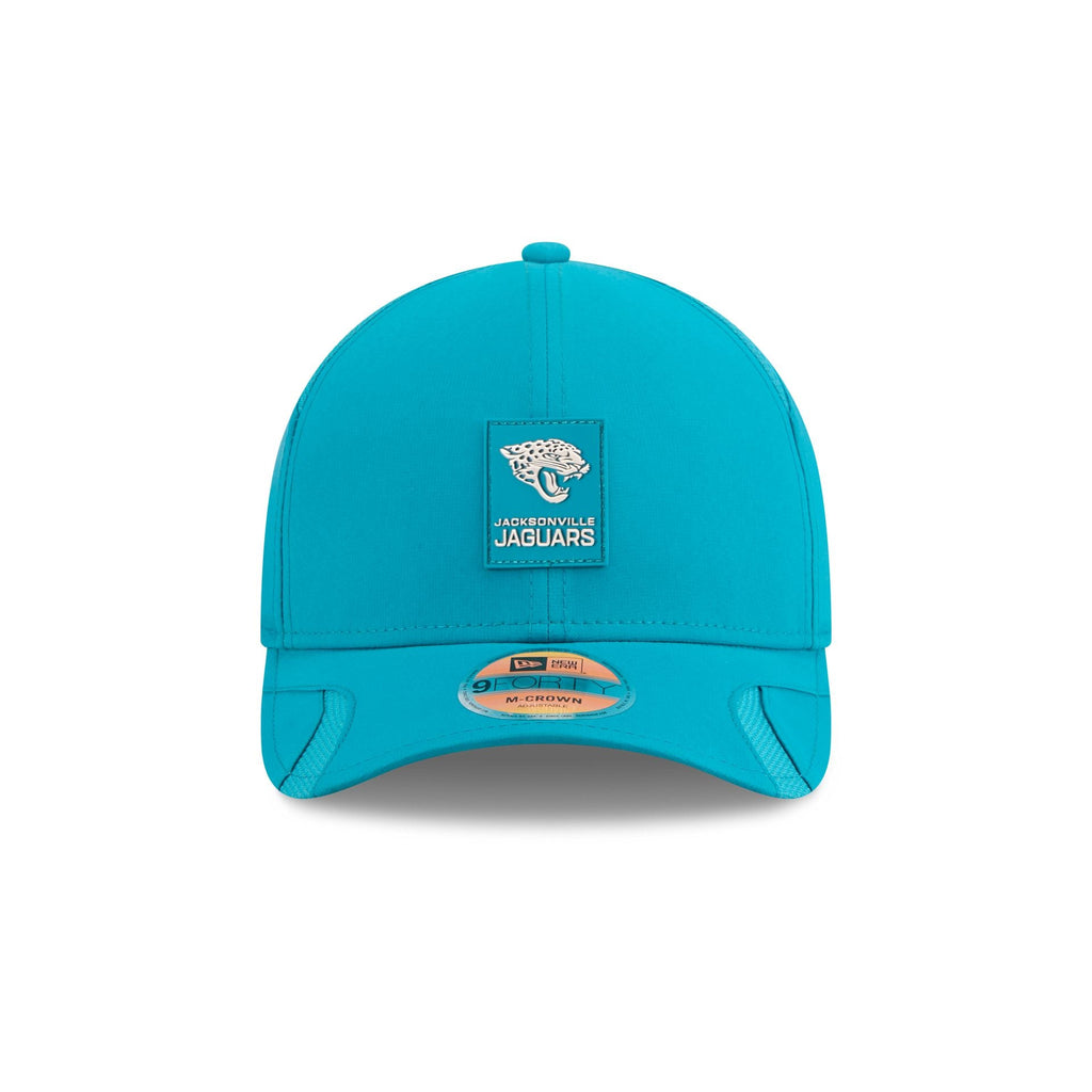 Jacksonville Jaguars 2025 Sideline Hot Weather 9FORTY M-Crown Snapback Hat