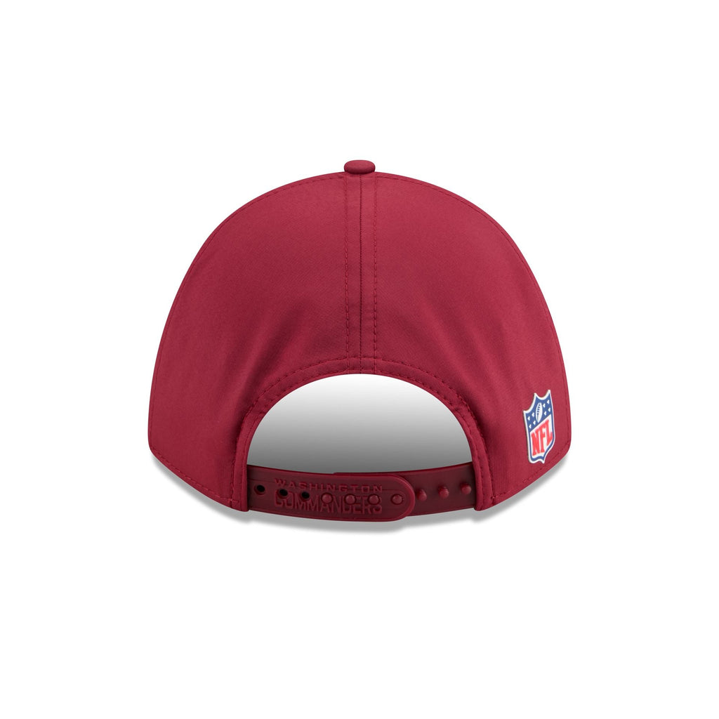 Washington Commanders 2025 Sideline Hot Weather 9FORTY M-Crown Snapback Hat