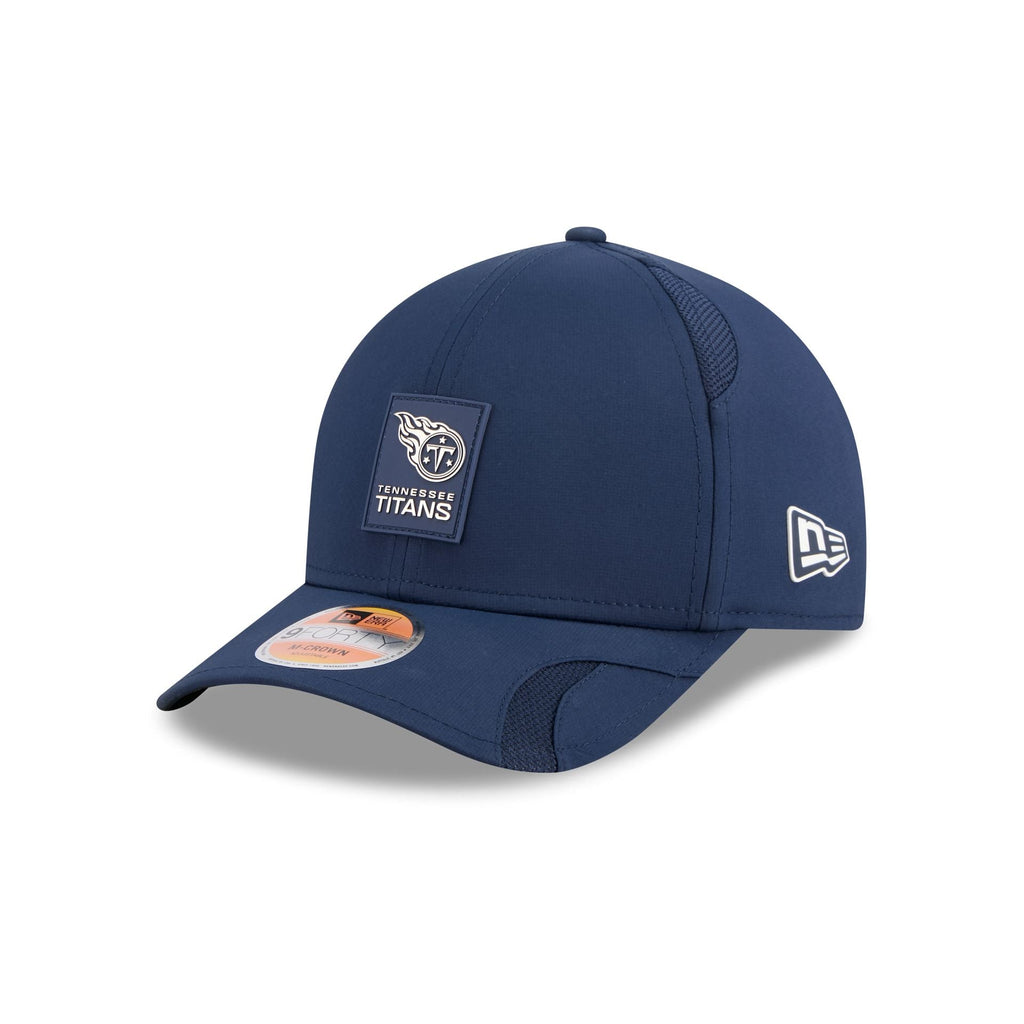 Tennessee Titans 2025 Sideline Hot Weather 9FORTY M-Crown Snapback Hat