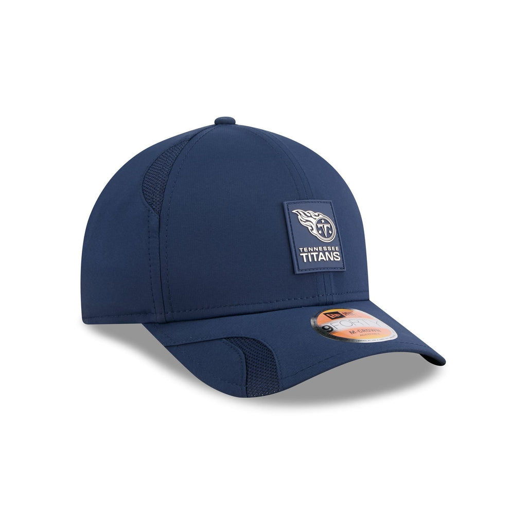 Tennessee Titans 2025 Sideline Hot Weather 9FORTY M-Crown Snapback Hat