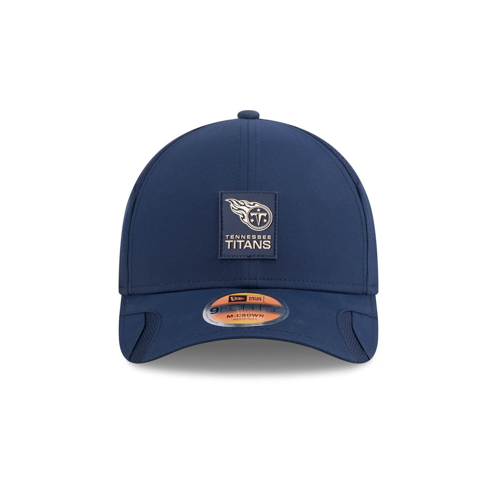 Tennessee Titans 2025 Sideline Hot Weather 9FORTY M-Crown Snapback Hat