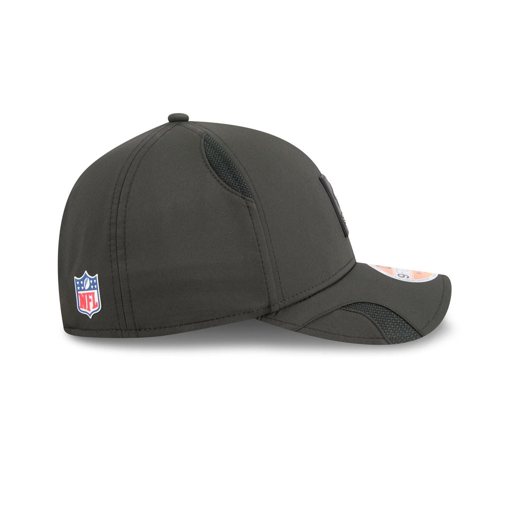 New Orleans Saints 2025 Sideline Hot Weather 9FORTY M-Crown Snapback Hat