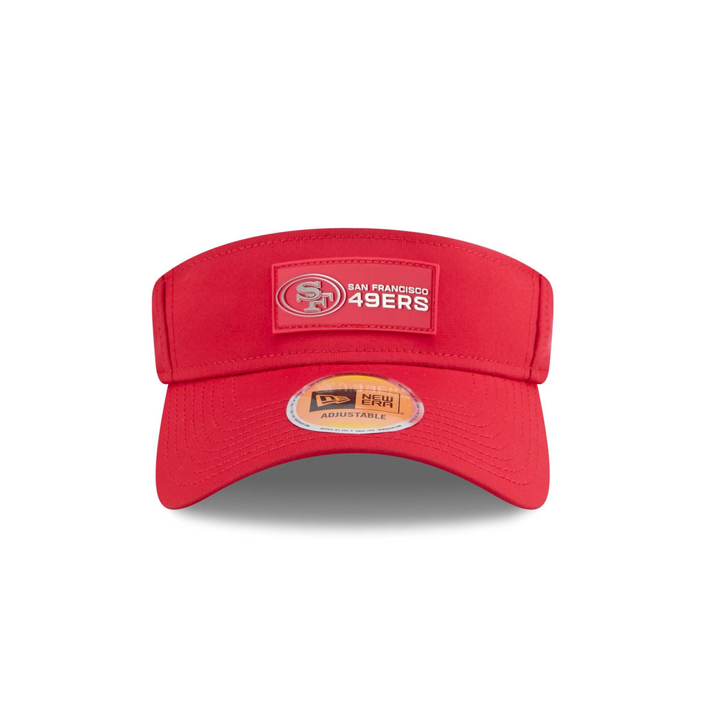 San Francisco 49ers 2025 Sideline Hot Weather Visor Adjustable Hat