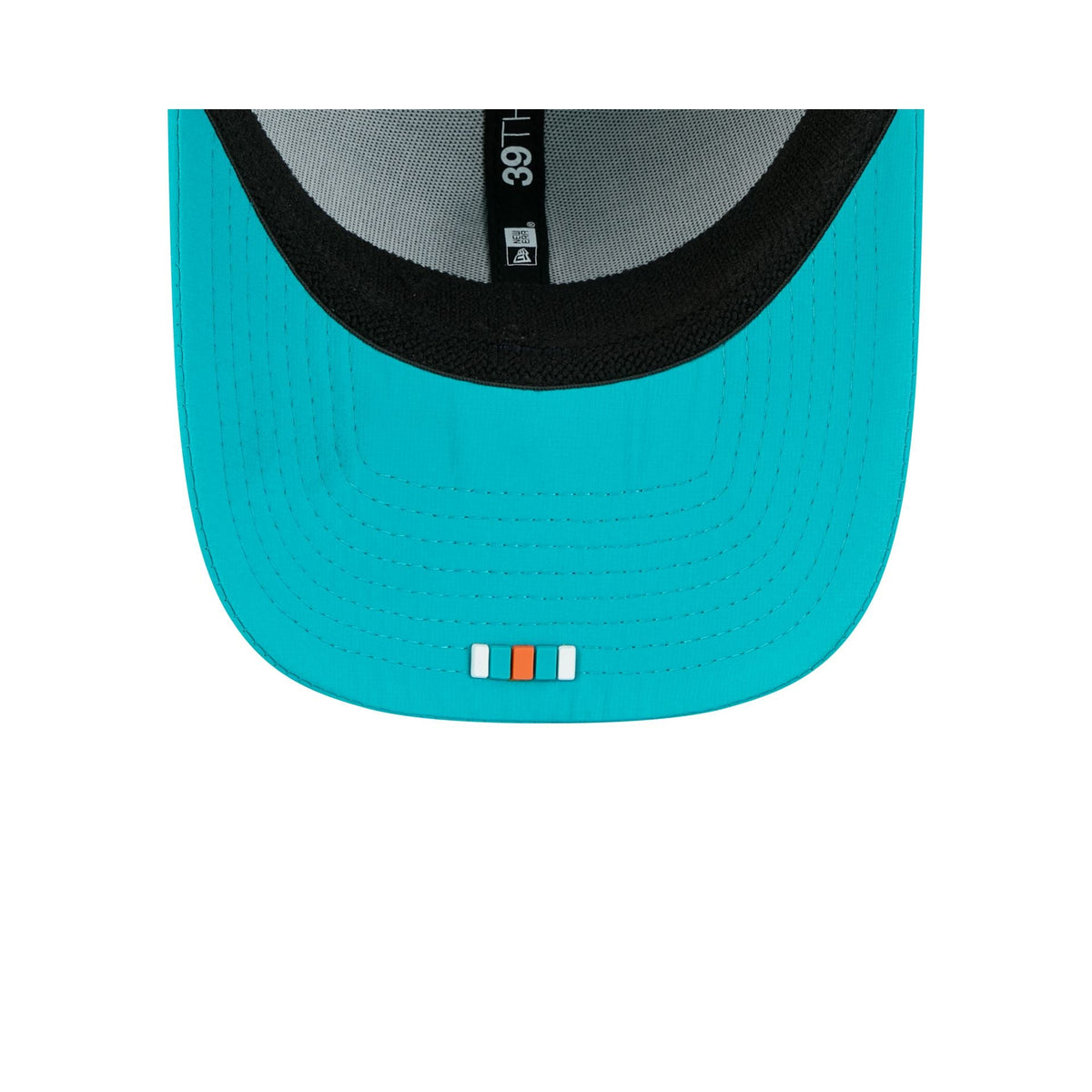 Miami Dolphins 2025 Sideline Hot Weather 39THIRTY Stretch Fit Hat