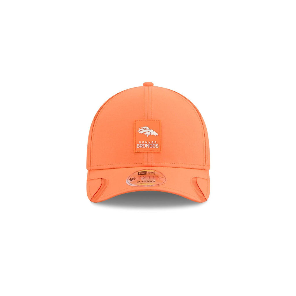 Denver Broncos 2025 Sideline Hot Weather Kids 9FORTY M-Crown Snapback Hat