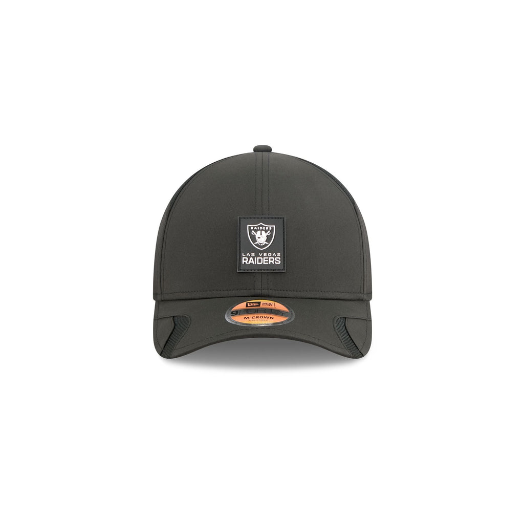 Las Vegas Raiders 2025 Sideline Hot Weather Kids 9FORTY M-Crown Snapback Hat