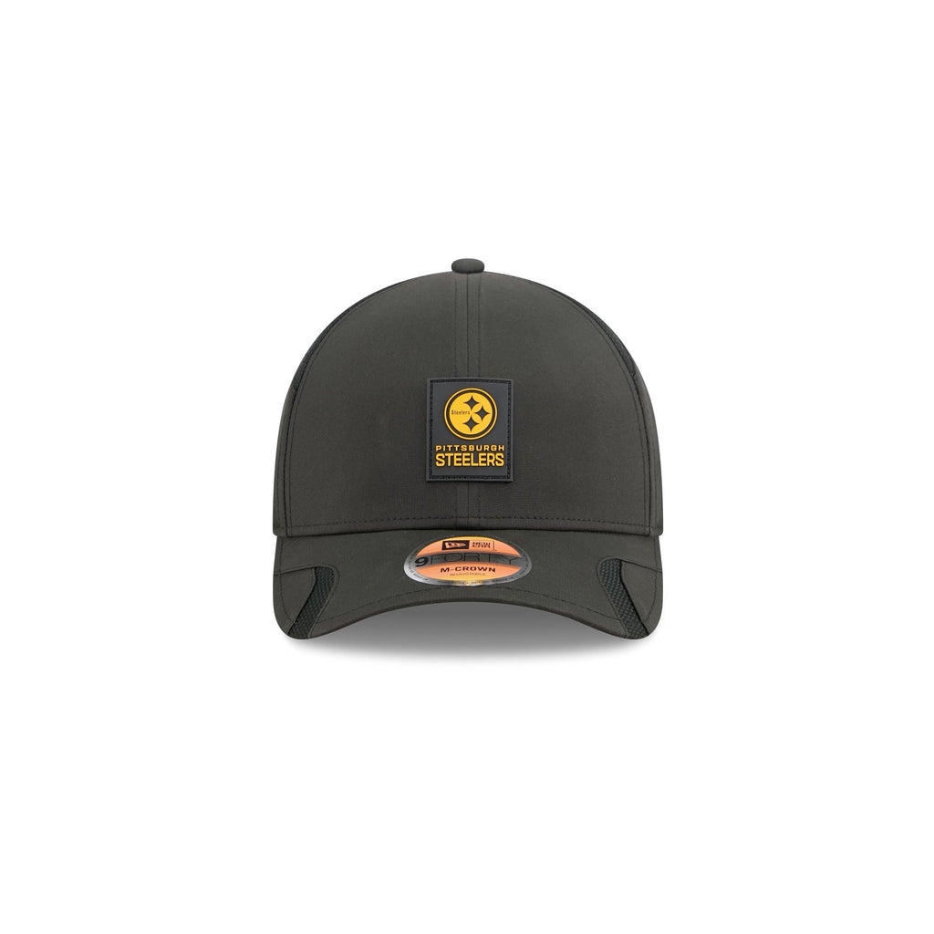 Pittsburgh Steelers 2025 Sideline Hot Weather Kids 9FORTY M-Crown Snapback Hat