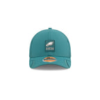 Philadelphia Eagles 2025 Sideline Hot Weather Kids 9FORTY M-Crown Snapback Hat