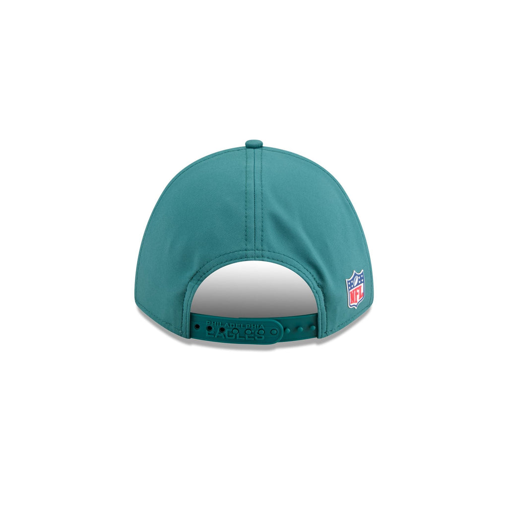 Philadelphia Eagles 2025 Sideline Hot Weather Kids 9FORTY M-Crown Snapback Hat