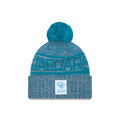 Jacksonville Jaguars 2025 Sideline Cold Weather Gray Pom Knit Hat
