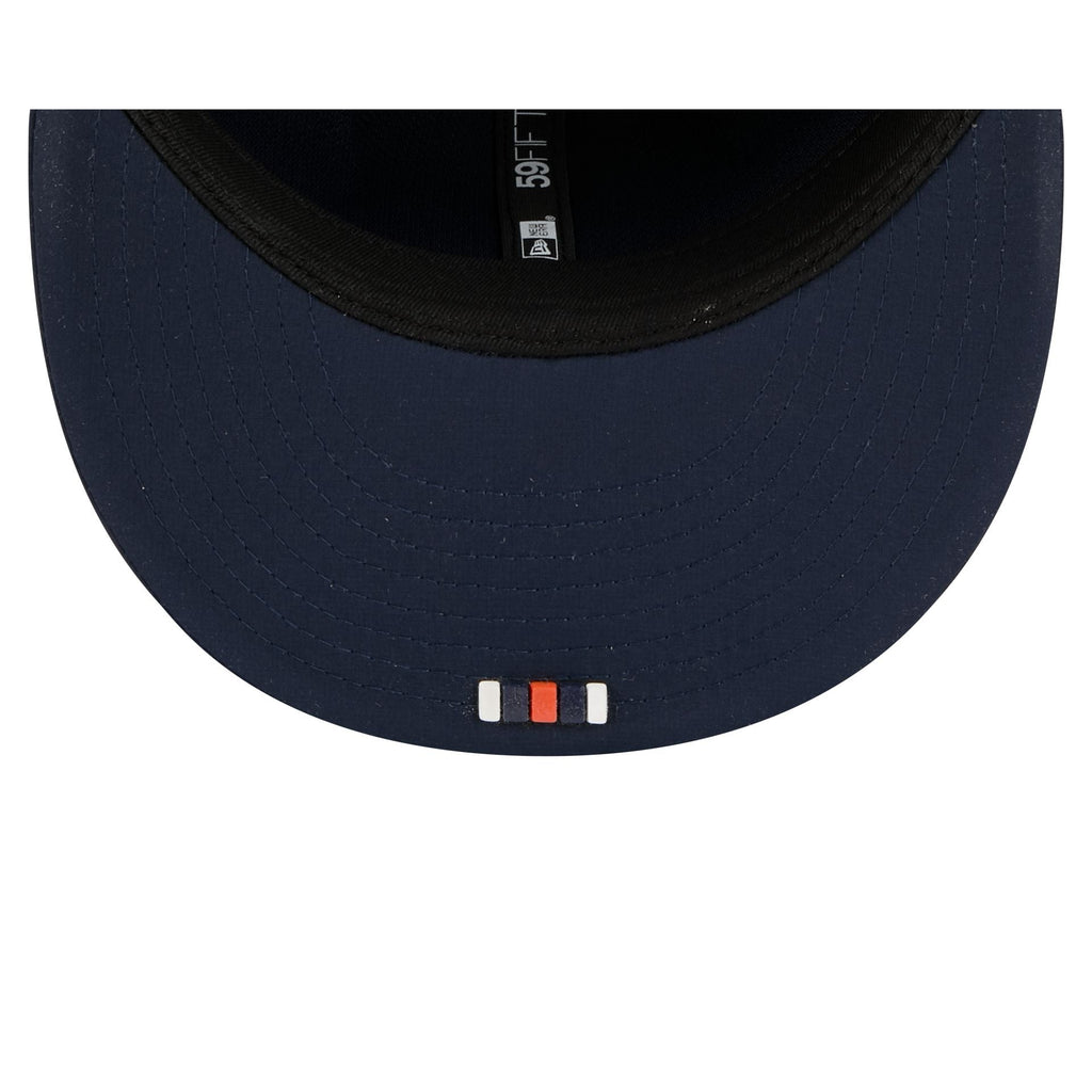 Chicago Bears 2025 Sideline Hot Weather 59FIFTY Fitted Hat